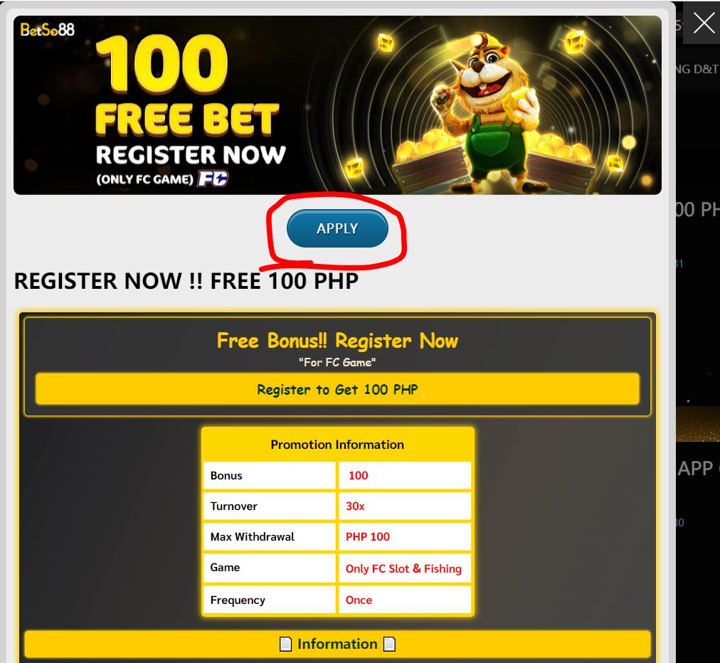 Betso88 FREE 100_free100 rule